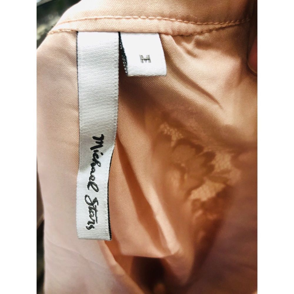 Michael Stars 🌟 🌟Blush Lace Bomber Jacket - Picture 3 of 4